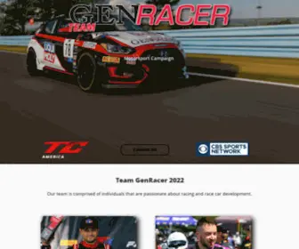 TeamGenracer.com(TeamGenracer) Screenshot