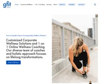 TeamGfit.com(GFIT Wellness) Screenshot