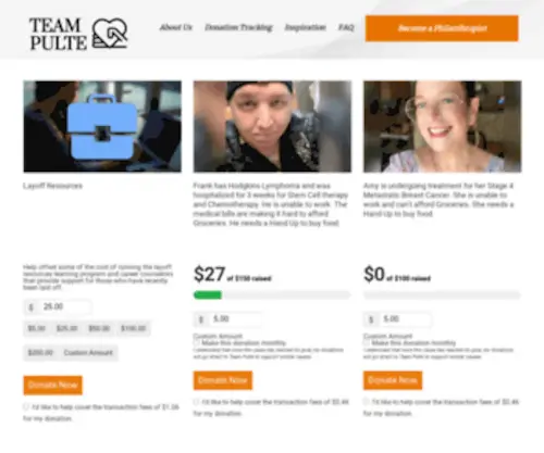TeamGiving.com(TeamGiving) Screenshot