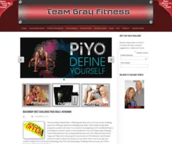 TeamGrayfitness.com(Team Gray Fitness) Screenshot