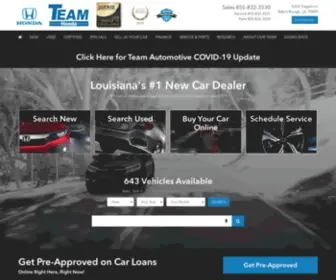 Teamhonda.com Screenshot