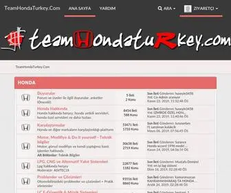 Teamhondaturkey.com(Anasayfa) Screenshot