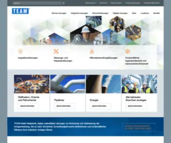 Teaminc.de(Optimizing Performance Assurance) Screenshot