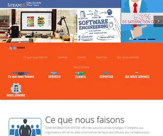 Teaminfosystem.com(Accueil) Screenshot