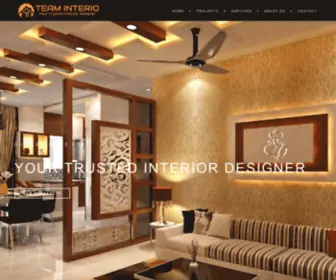 Teaminterio.com(Team Interio) Screenshot