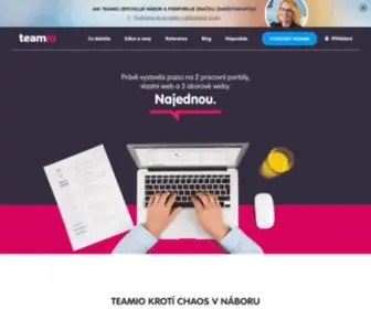 Teamio.net(Náborová aplikace pro personalisty) Screenshot