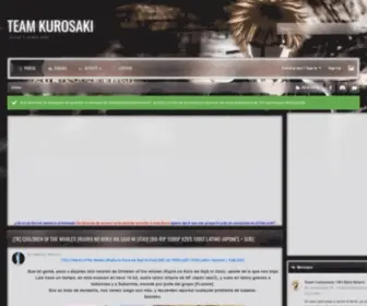 Teamkurosaki.net(TEAM KUROSAKI) Screenshot
