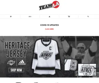 TeamlaStore.com(TEAM LA STORE) Screenshot