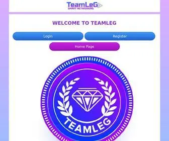 Teamleg.com(TeamLeg Smart Networking) Screenshot