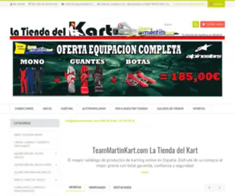 Teammartinkart.com(Tienda online de Karting) Screenshot