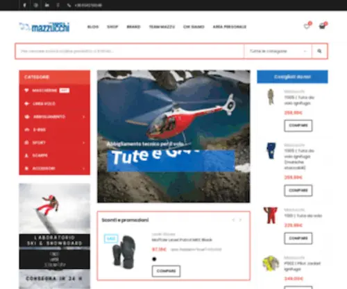 Teammazzu.com(Tutto per lo sport) Screenshot