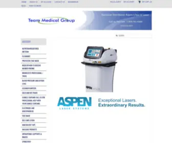 Teammedicalgroup.com(Wholesale Medical and Rehab Supplies) Screenshot