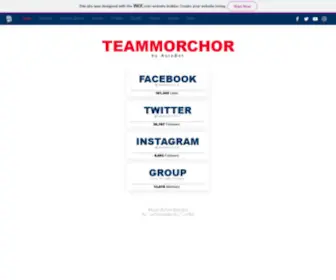 Teammorchor.com(มหาวิทยาลัยเชียงใหม่) Screenshot