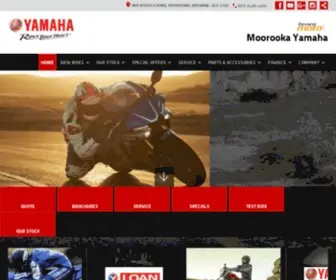 Teammotoyamahamoorooka.com.au Screenshot