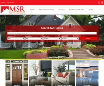 Teammsr.com(Main Street Realty) Screenshot