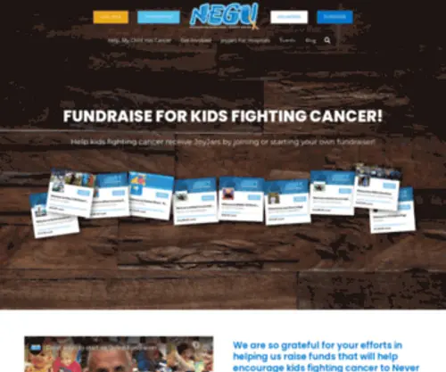 Teamnegu.org(Jessie Rees Foundation Fundraisers) Screenshot