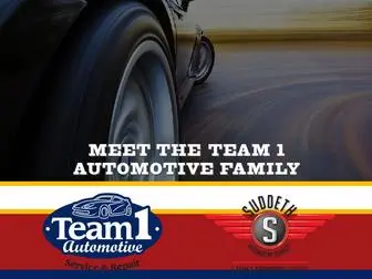 Teamoneautomotive.com(Team 1) Screenshot