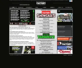 Teamonebaseball.com(Baseball Factory) Screenshot