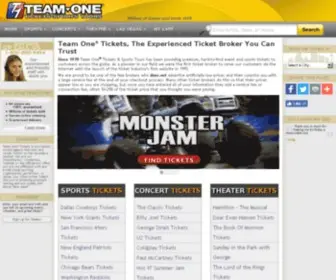 Teamonetickets.com(CakhiaTV) Screenshot