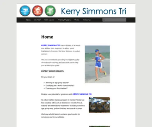 Teamorlandotri.com(Kerry Simmons TriKerry Simmons Tri) Screenshot