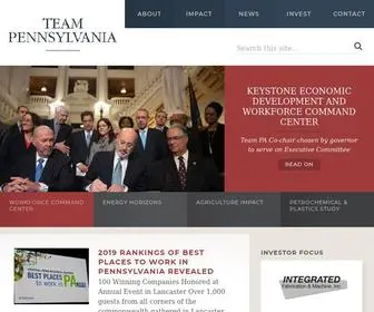 Teampa.com(Team PA Foundation) Screenshot