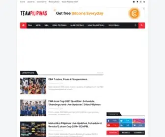 Teampilipinas.info Screenshot