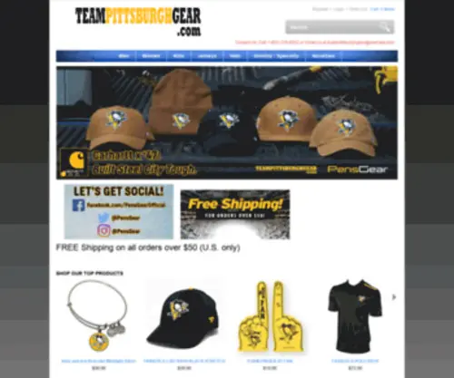 Teampittsburghgear.com(TEAMPITTSBURGHGEAR) Screenshot