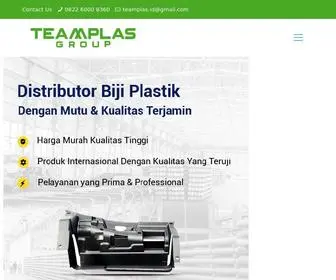 Teamplas.id(Teamplas Indonesia adalah Representative Office dari Teamplas chemical Co) Screenshot