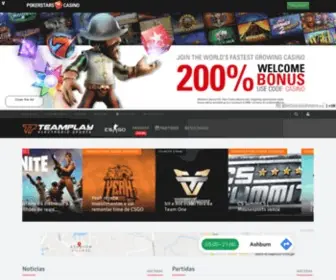 Teamplay.com.br(CSGO, CS GO, LoL) Screenshot