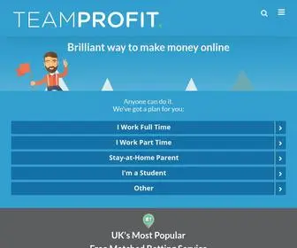 Teamprofit.com Screenshot