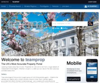 Teamprop.co.uk(Properties For Sale and To Rent) Screenshot