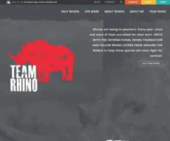Teamrhino.org(Team Rhino) Screenshot