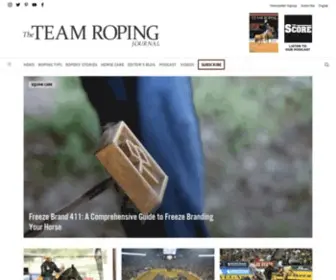 Teamropingjournal.com(The Team Roping Journal) Screenshot