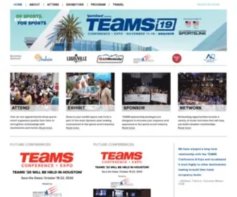 Teamsconference.com(TEAMS Conference 20) Screenshot