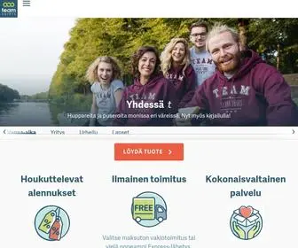 Teamshirts.fi(Tekstiilipainatus) Screenshot
