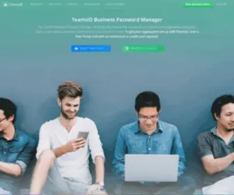 Teamsid.com(TeamsID Business Password Manager) Screenshot