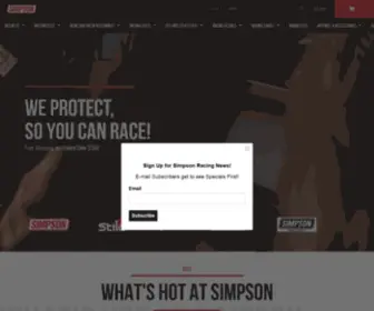 Teamsimpson.com(Simpson Racing) Screenshot