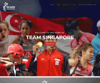 Teamsingapore.sg(Team Singapore) Screenshot