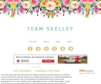 Teamskelley.com(The blog) Screenshot