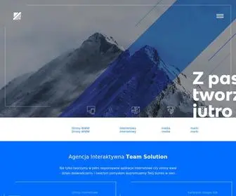 Teamsolution.pl(Agencja Interaktywna Team Solution) Screenshot