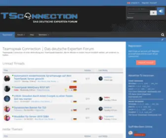 Teamspeak-Connection.de(Teamspeak Connection) Screenshot