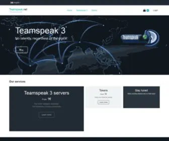 Teamspeak.net(Location de serveurs Teamspeak 3) Screenshot