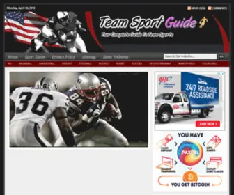 Teamsportguide.com(K8凯发网上娱乐网站✪欢迎莅临) Screenshot