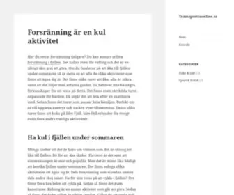 Teamsportiaonline.se(Cykel) Screenshot