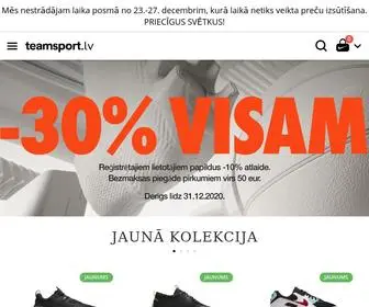 Teamsport.lv(NIKE) Screenshot