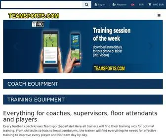 Teamsports.com(★★★★★ Great choice ✔ Cheap prices ✔ Fast delivery ✔ Training Equipment) Screenshot
