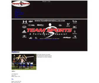 Teamsportsdallas.com(Team Sports) Screenshot