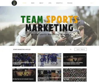 Teamsportsmarketing.com(Teamsportsmarketing) Screenshot