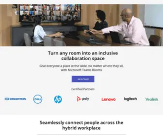 Teamsrooms.co(Microsoft Teams Rooms) Screenshot