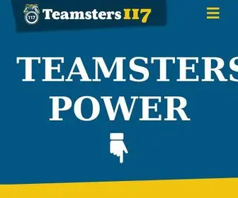 Teamsters117.org(Teamsters 117) Screenshot